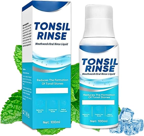 Tonsil Stone Remover,Tonsil Stone Removal Serum for Bad Breath,Mouthwash for Oral Rinse Freshens Breath Whitens Teeth,Travel Size Mini Mouthwash for Adults Daily Oral Care