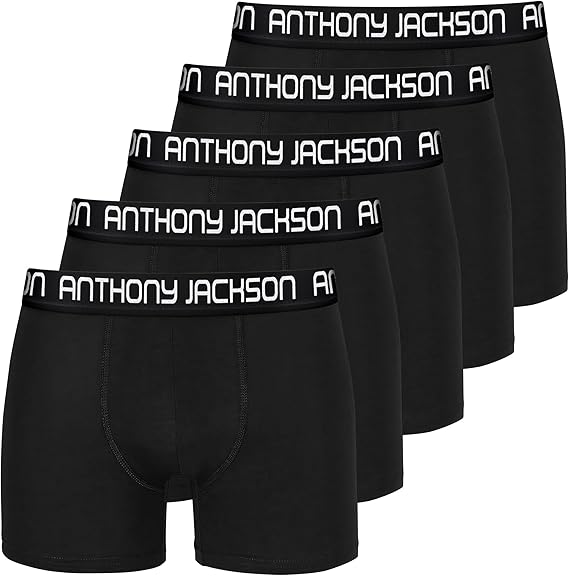 Anthony Jackson Likralı 5'li Kutu Premium Erkek Modal Boxer