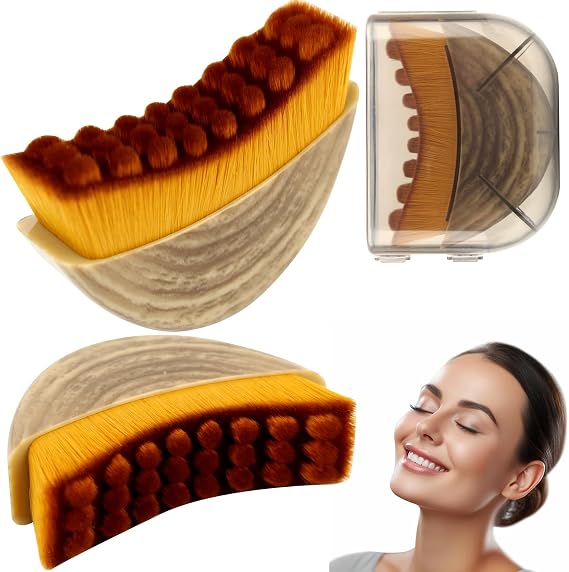 Lymphatic Contour Face Brush,Lymphatic Drainage Massager,Lymphatic Face Brush Ergonomically Designed to Fit The Skin Precisely Relieve Fatigue(1PCS)