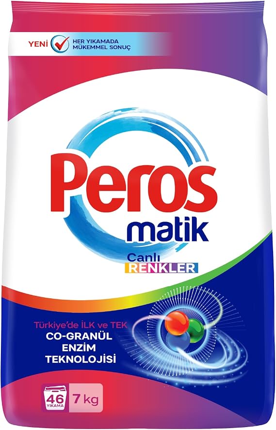 Peros Powder Laundry Detergent Vibrant Colors 7000 G