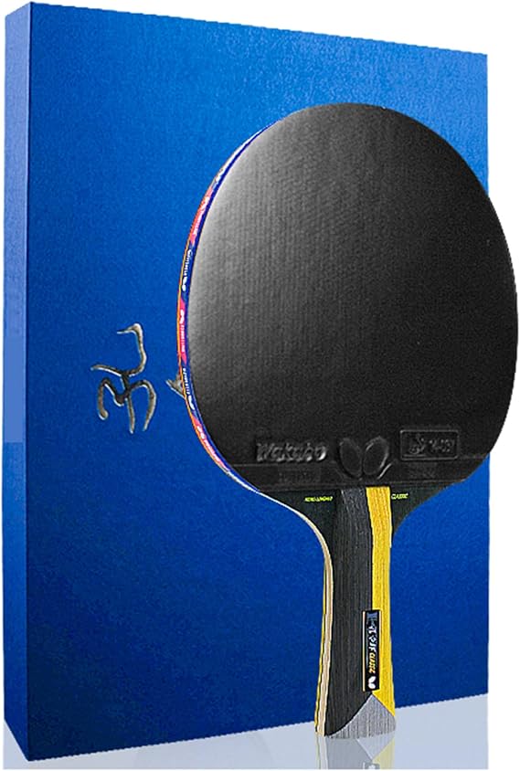 Table tennis bat, Advanced with Gift Box Packaging,Allround Professional Training / 1 Pack(Long handle)