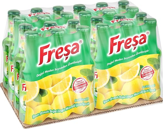 Freşa Limon Aromalı Madensuyu 24'lü