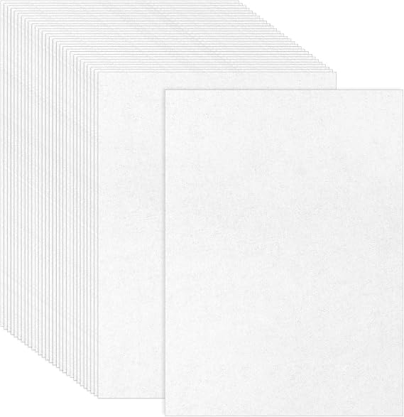 WSICSE Shrink Plastic Sheets, 30 Pack, 7.9 x 5.7 Inch, for DIY Crafts