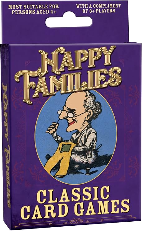 Bygone Cards Happy Families 12pk (01821) J3