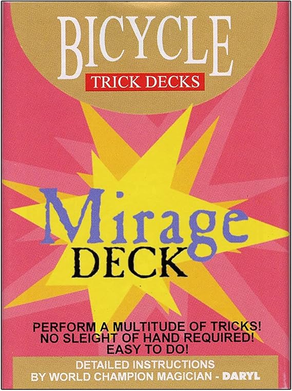 Bicycle MIRAGEDEC_RED Trick Deck