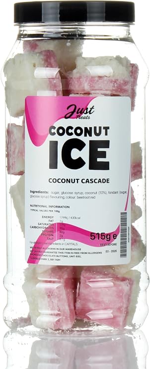 Just Treats Coconut Ice Gift Jar