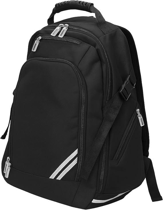 Black School Bag Backpack for Men & Women – Large 32L Rucksack for School
