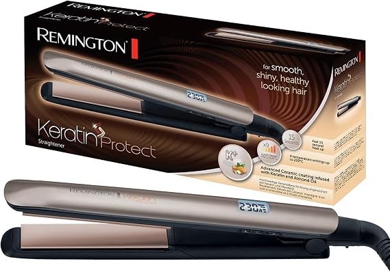 Remington S8540 Keratin Protect saç düzleştirici dijital ekran