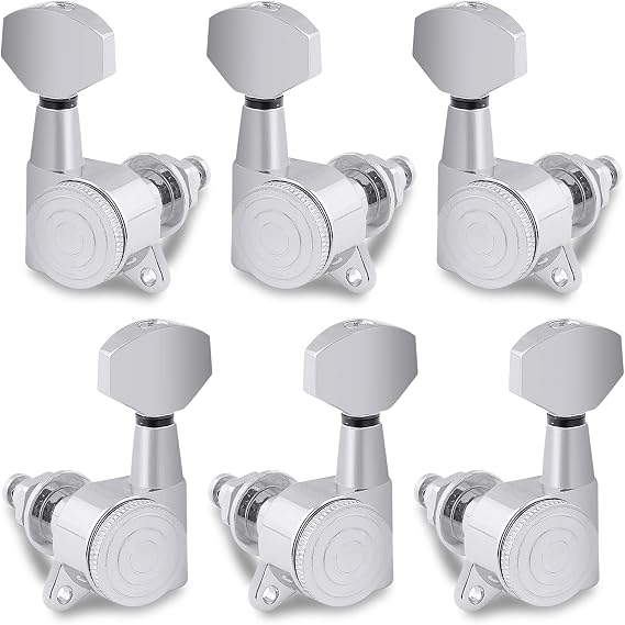 Locking Guitar String Tuning Pegs Sealed Machine Heads Tuners Tuning Keys