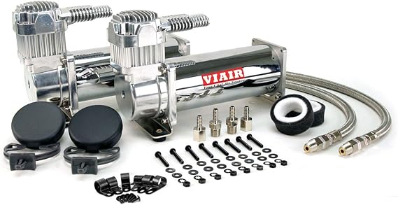 VIAIR 44432 444C Dual Chrome Value Pack