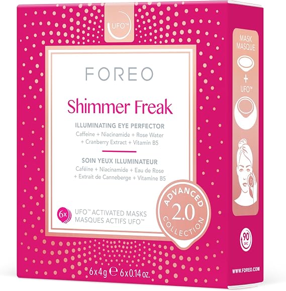 Foreo UFO Shimmer Freak 2.0 6'lı Aktif Maske