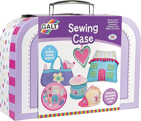 Galt Sewing Case – Learn to Sew Arts and Crafts Kit for Kids, Ages 7 Plus