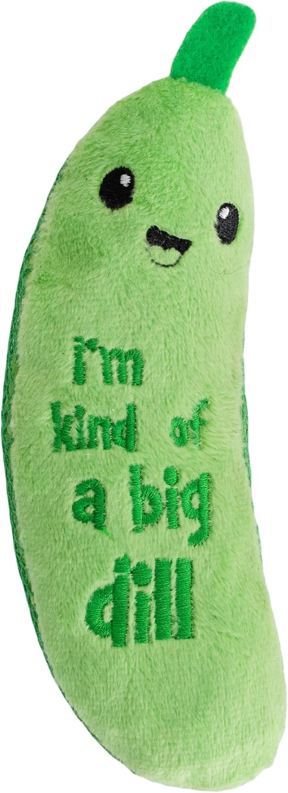 Catstages Catnip Toy for Cats | Crinkle Pickle Cat Chew Toy for Indoor Cats