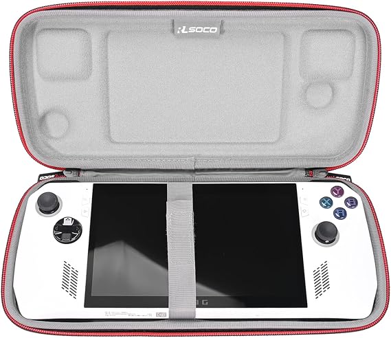 RLSOCO Carrying Case for ASUS ROG Ally Handheld Gaming Console - Black