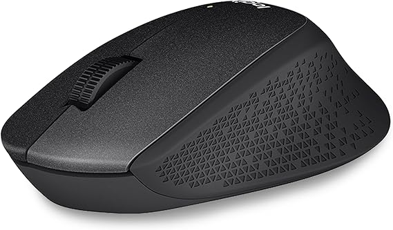 Logitech M330 Sessiz Kablosuz Mouse, Sağ Elle Kullanıma Uygun, 10 m Kullanım Mesafesi, 1.000 DPI Yüksek Hassasiyetli Optik İzleme, 18 Ay Pil Ömrü, Siyah