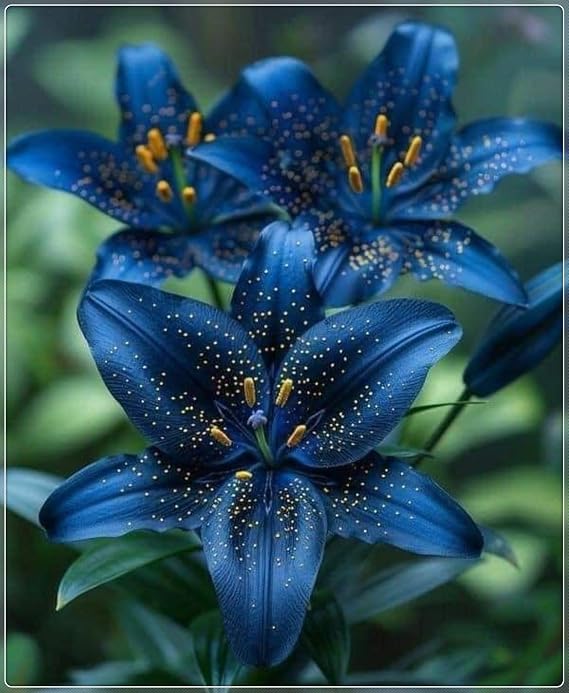 Lily Plants Perennial- Fragrant Flowers- Rare and Beautiful Lily Bulbs Ideal for Rockeries- Borders & Indoor or Outdoor Displays-2bulbs-D