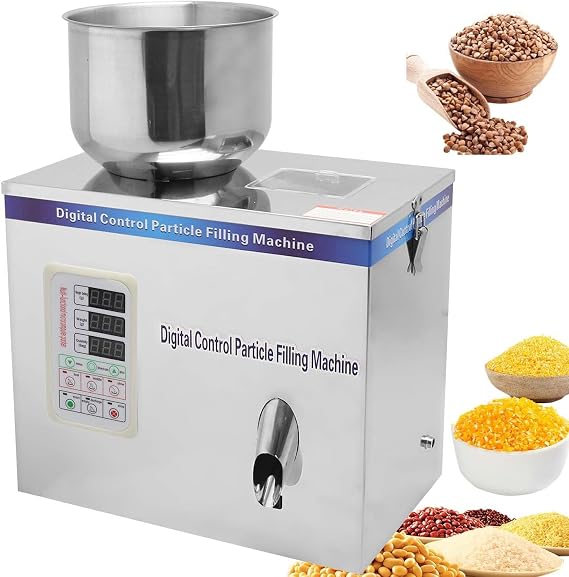 Powder Filling Machine, Automatic Weighting and Packaging with Intelligent Control Panel, Dispensing Speed 12-20 Packets/minute for Tea and Coffee