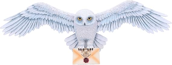 Nemesis Now Officially Licensed Harry Potter Hedwig Wall Plaque 45cm, White
