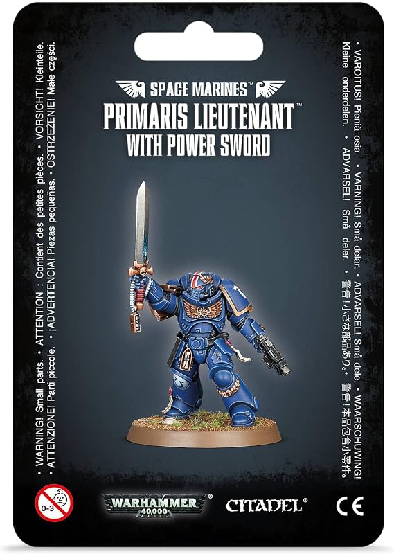 Games Workshop Warhammer 40,000 - Space Marines: Primaris Lieutenant with Power Sword