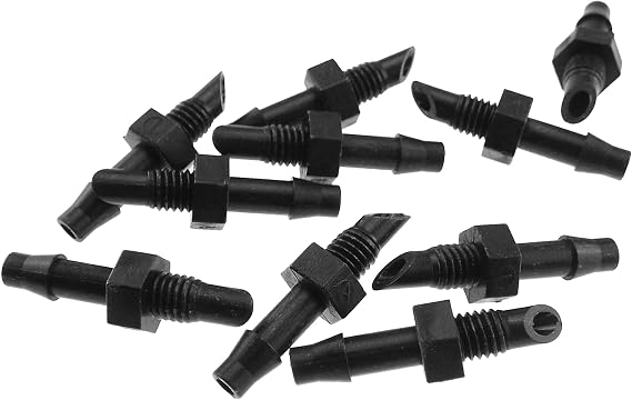 Micro irrigation barb/threaded connectors(pack of 25) JOINS MICRO PIPE TO WATER SUPPLY PIPE