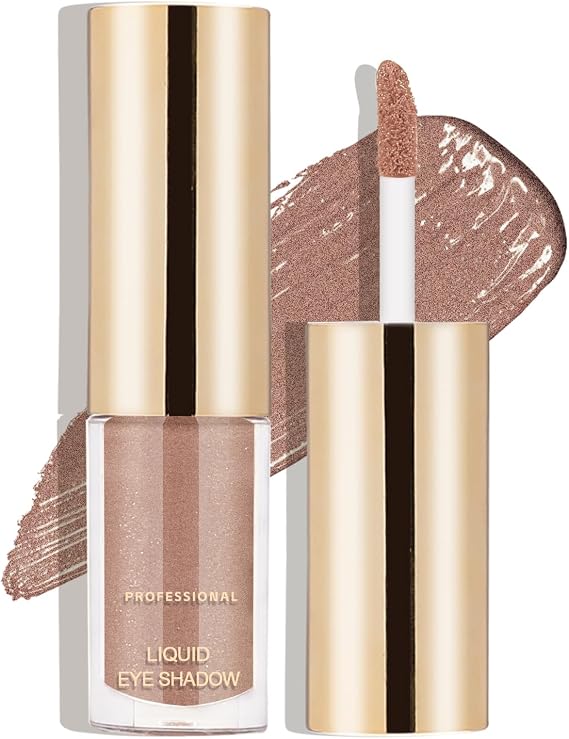 Boobeen Liquid Matte Eyeshadow, Long Lasting Waterproof Liquid Eye Shadow, Velvet Matte Cream Eyeshadow, Neutral Nude Eye Makeup