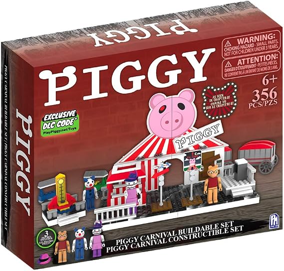 Piggy デラックス カーニバル コンストラクションセット Dlcアイテム付き 356ピース