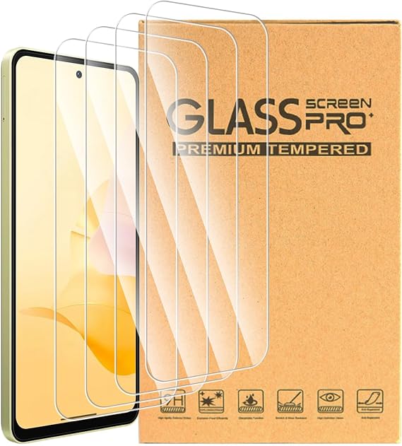 Blackview Shark 8と互換性がある 4枚入りスクリーンプロテクター