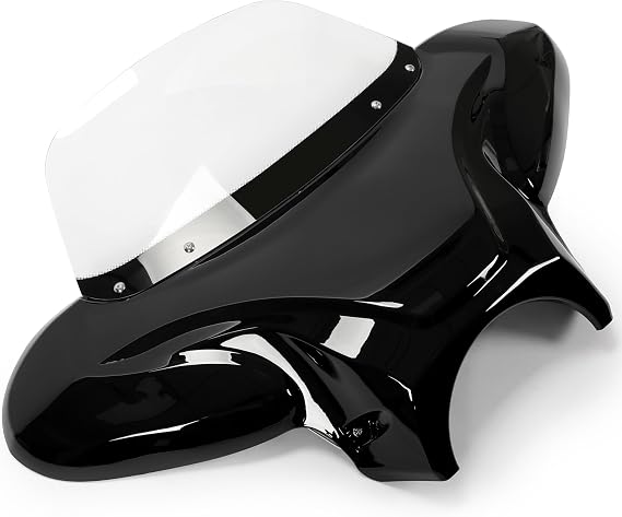 Motorcycle Front Outer Batwing Fairing 37" Wide x 24" Tall Universal