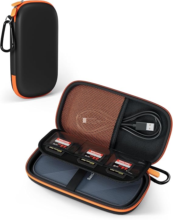 ProCase Hard Carrying Case for SanDisk Extreme Pro Portable SSD -Black