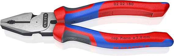 KNIPEX High Leverage Combination Pliers 180 mm, 02 02 180 SB