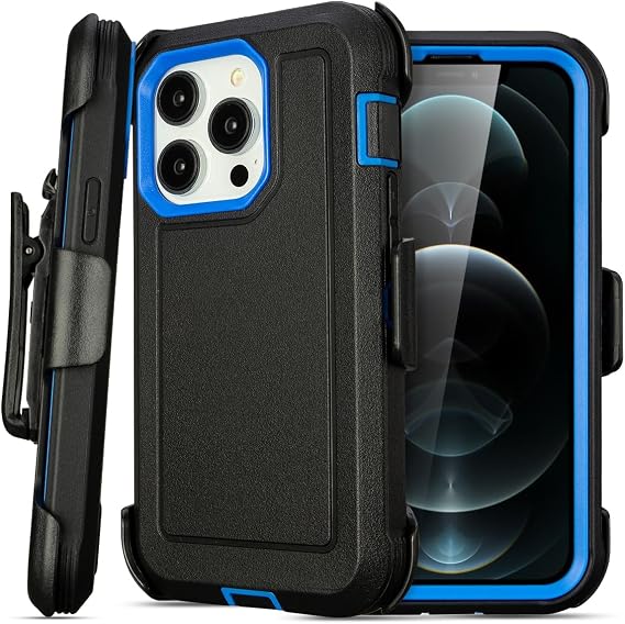 iPhone 16 Pro Max用ケース クリップベルトホルスター付き