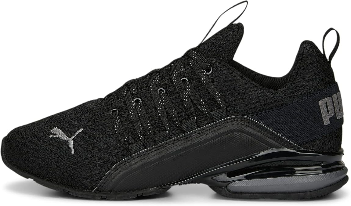 PUMA Herren Axelion Refresh Laufschuhe Black Dark Gray