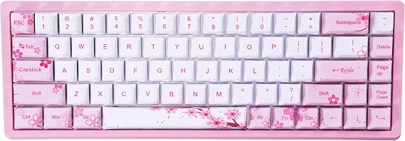 AE68 Pro Sakura Aluminum Case, Rapid Trigger Keyboard