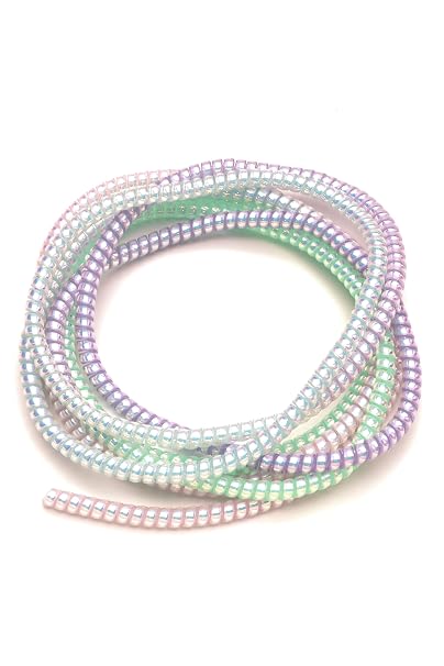 Spelt Şarj Aleti Kablosu Kablo Kordon Koruyucu Spiral Sarma Kılıf Koruma Laser Harlequin 140cm