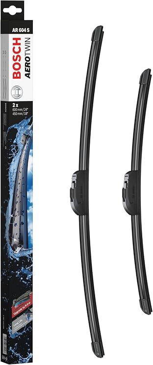 BOSCH Aerotwin Wiper Set Dacia Duster (2013-2018), Renault Megane II (2003-2008) [600/450 mm] AR604S 3397118908