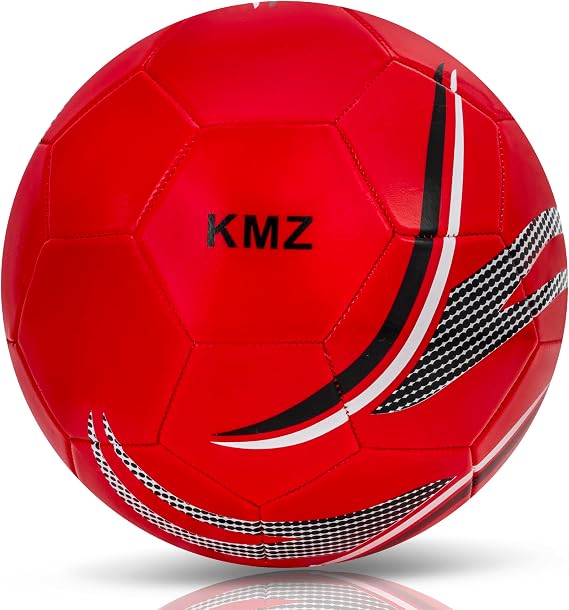 KMZ Kids Football Size 5 - Perfect Football Ball for Kids - Lightweight - Indoor&Outdoor Use | Football Gifts for Boys