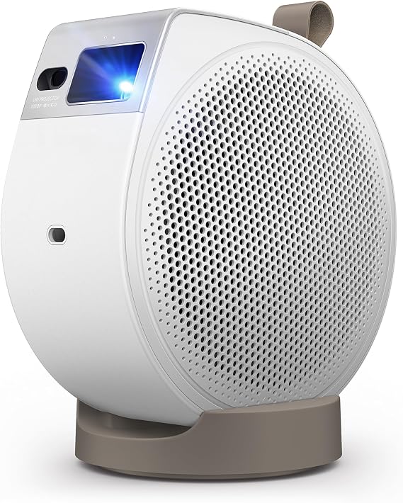 BenQ GV32 Taşınabilir Akıllı LED Projektör 500 ANSI Lümen | 500 ANSI Lümen, Google TV, Netflix Lisanslı, HDR10, USB-C Güç Bankası Desteği, Wi-Fi, Bluetooth, 3 yıl garanti
