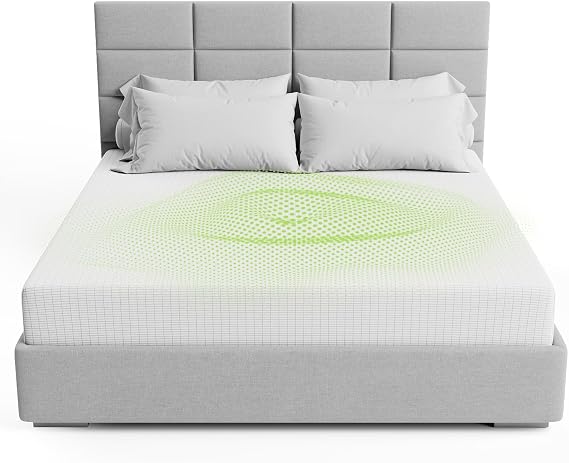 Fitted Terra Grounding Sheets California Size – Premium Organic Cotton Earthing Sheet with Silver-Infused Threads– for Sleep, Recovery & Wellness – White