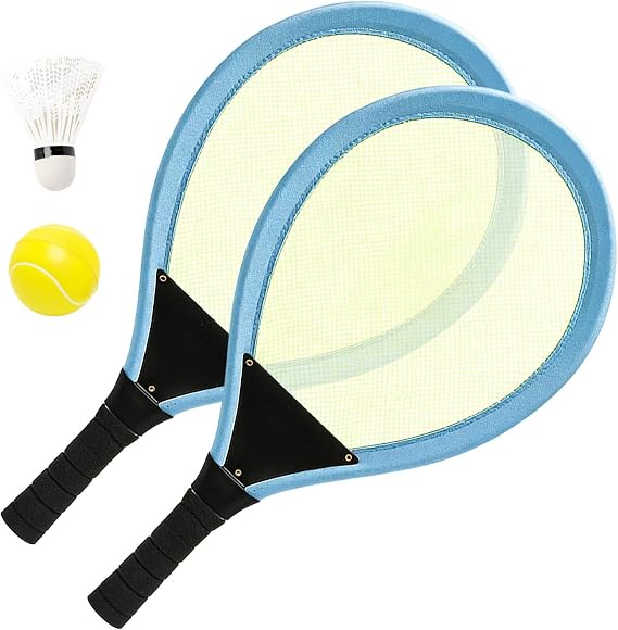 Kids Tennis Set Portable Sports Paddle