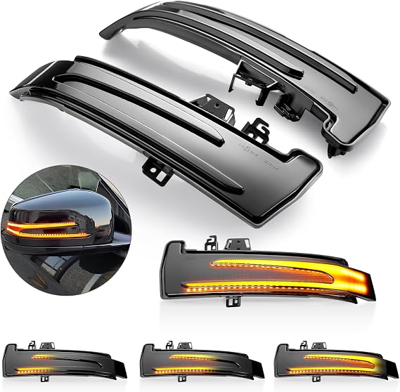 LED Dynamic Mirror Indicator Turn Signal Fit for Mercedes W204