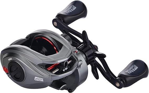 Abu Garcia MAX Low Profile Reel - Baitcaster Lure Fishing Reel for Predator Fishing - Pike, Perch, Zander