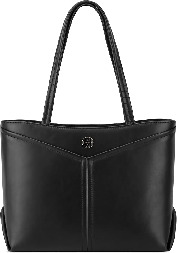 Nine West Women's Erina Triple Compartment Tote, Dark Camel, Medium