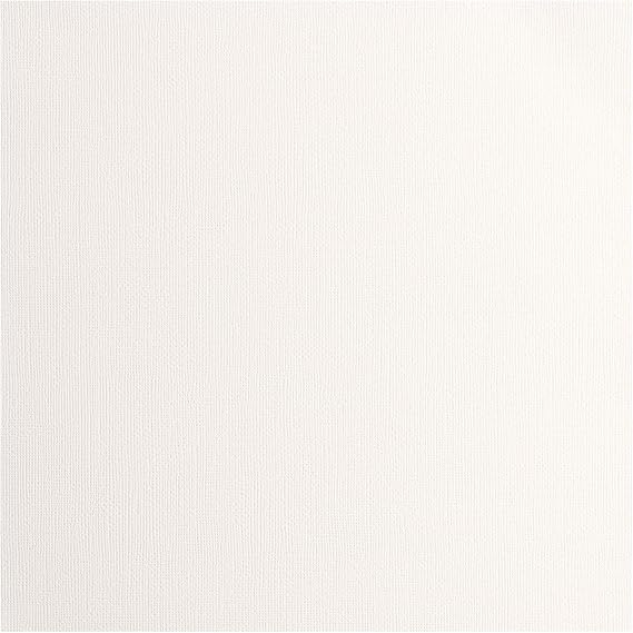 Florence Cardstock Textured - Coloured Card Making Supplies - Off-White - 20 Sheets - Coloured Paper for Scrapbooking, Card Making and Other Paper Crafts - 216 gsm
