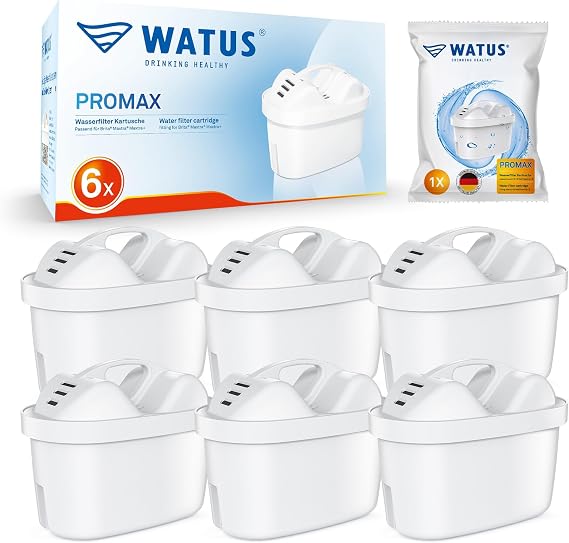 Filter, For Brita Filter/Maxtra Pro/Brita Maxtra Plus Cartridges (6)