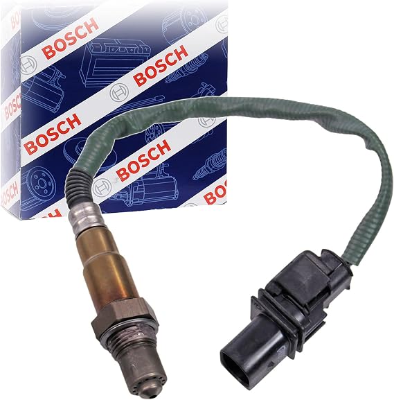 Bosch 0258017014 Lambda Sensor with Vehicle-Specific Plug