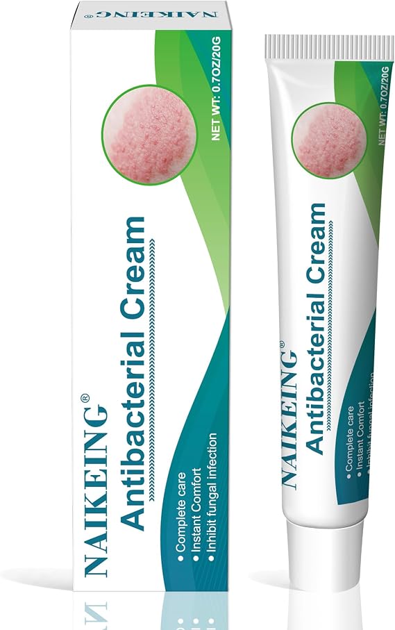 Antibacterial Cream – for Sweat-Prone Areas, Feet, Groin & Body – 20g