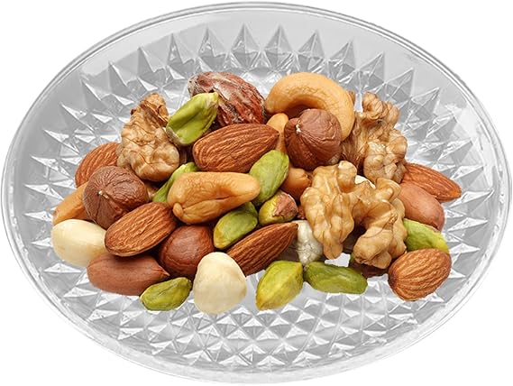 Clear Snack Plate Dessert Plate Food Cake Serving Tray