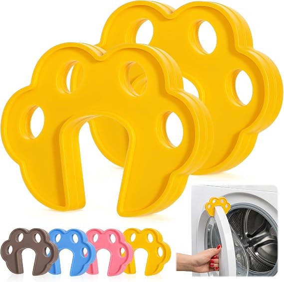 2 Pack Washing Machine Door Prop Open Front Load Washer Door Prop Washer Door Holder Open to Keep for Proper Ventilation & Prevent Odors Suitable for Dryer Dishwasher etc