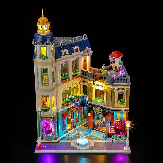 LIGHTAILING Led Light for Lego-11371 Shopping Street - Easy Install, Hidden Wiring, Home Decor & Gift-Ready (Model Not Included)