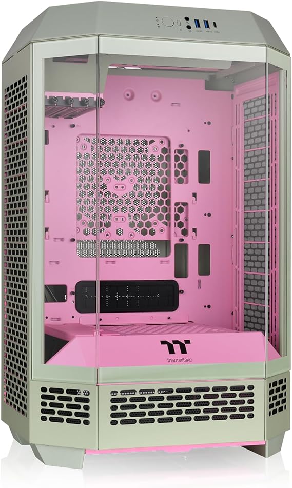Thermaltake The Tower 300 Micro Tower Chassis Matcha Plum